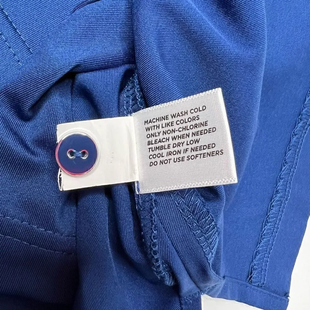 Lady Hagen blue zip front golf skort size 12.
